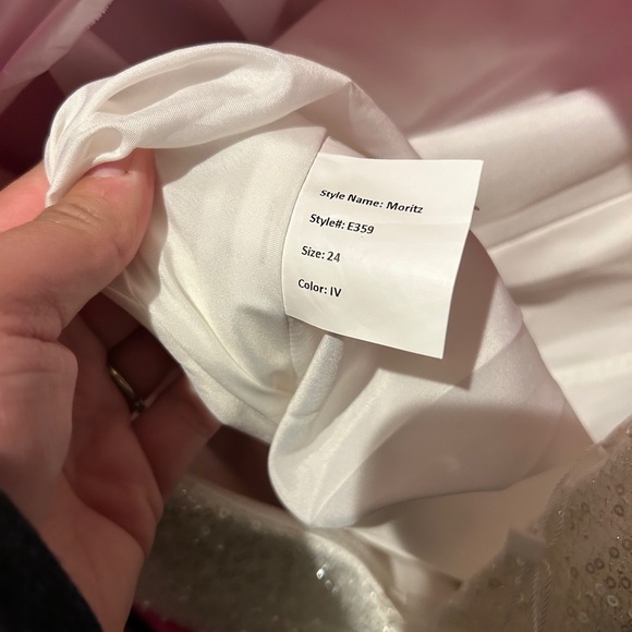 Abella wedding dress, bridal gown, Fall 2023, Sequin, Sparkle - Picture 14 of 16